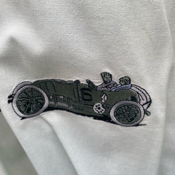 Men's Winston Woods Race Car Button Down Shirt - Picture 3 of 7